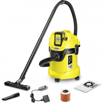 Аккумуляторный хозяйственный пылесос KARCHER WD 3 BATTERY SET