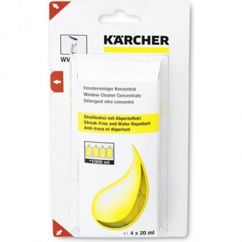 Концентрат моющего средства KARCHER для чистки стекол 4х20мл