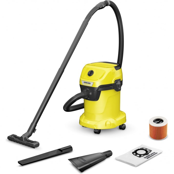 Пылесос KARCHER WD 3 V-17/4/35 + NOZZLES 1.628-124